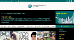 Desktop Screenshot of isic.lk