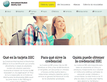 Tablet Screenshot of isic.cl
