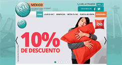 Desktop Screenshot of isic.org.mx